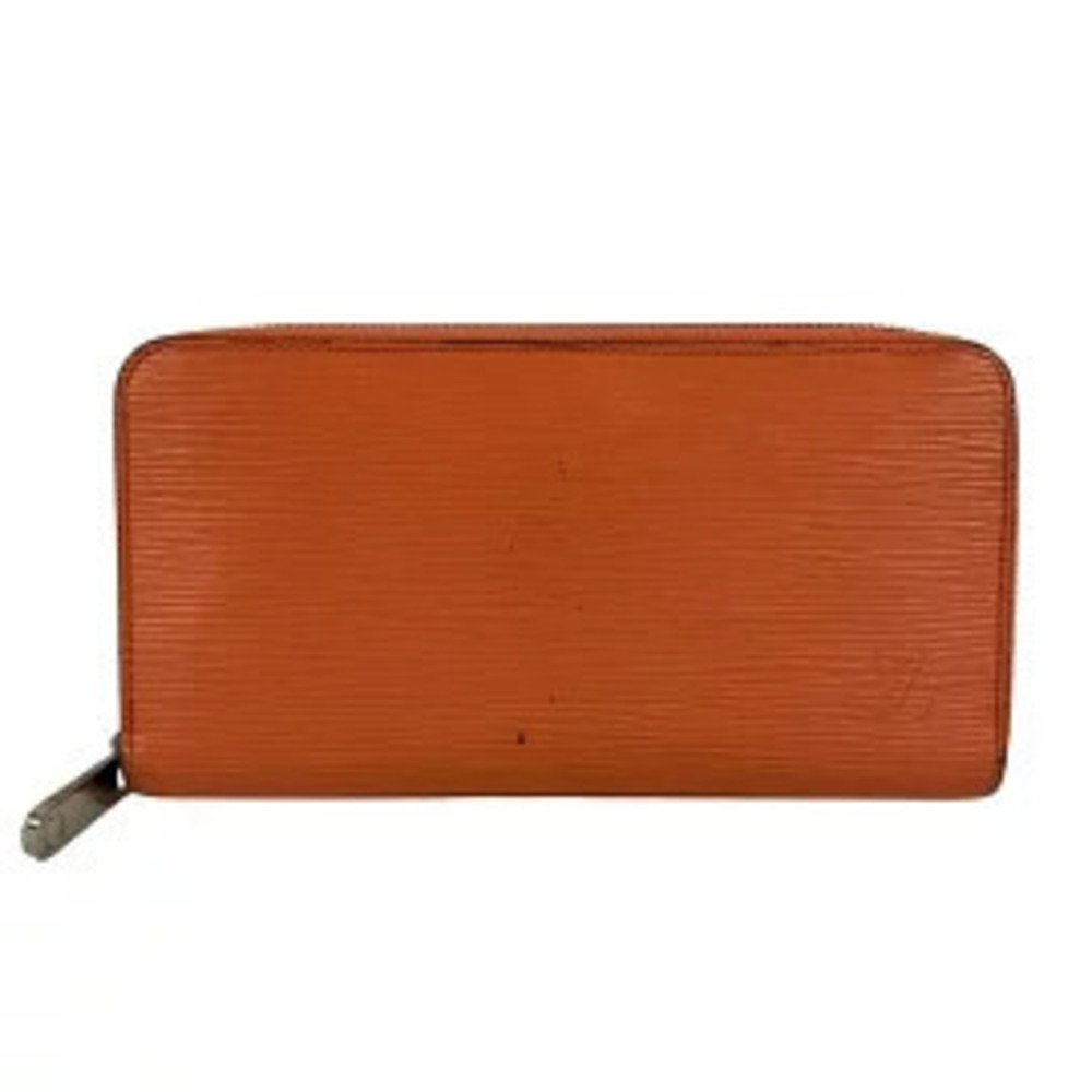 LOUIS VUITTON Zippy Wallet Long Poppy Petal Leather